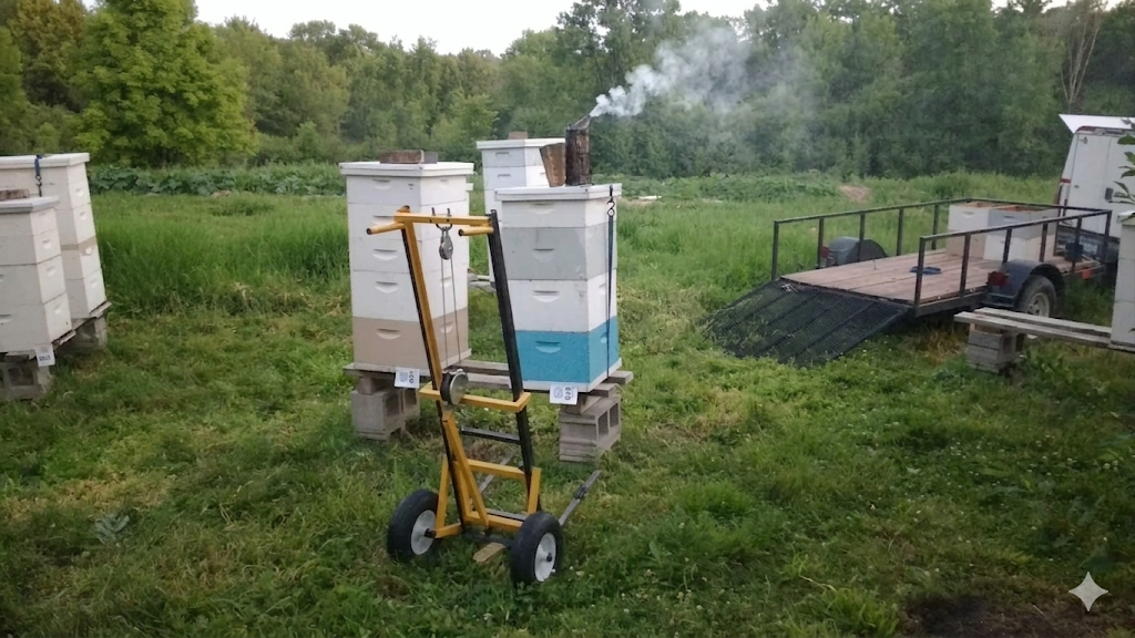 Hives in the field